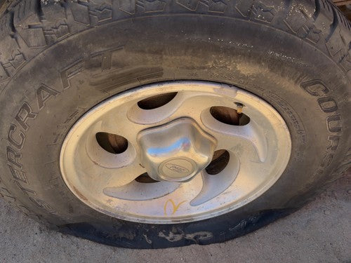 95-98 Ford Ranger 15" Aluminum Wheel Oem Factory Rim #2 15X7 4X4 5-Ovals Silver