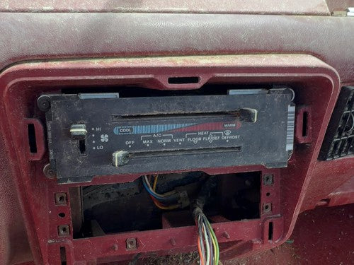 1988-1989 Ford F150 Temperature Control Module In Dash Heater Ac Head Unit Oem