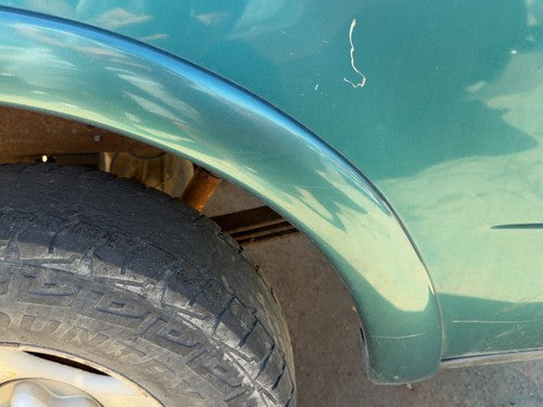 97-04 Ford F150 Driver Left Rear Wheel Flare Moulding Oem Back Pacific Green Ps