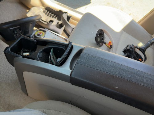 2004-2009 Toyota Prius Center Console Assembly Arm Rest Fold Down Tan 08 OEM