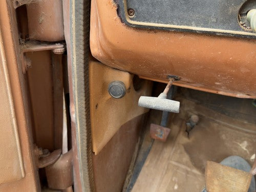 1980 Chevy Silverado C20 Driver Left Lower Kick Trim Panel Oem Tan