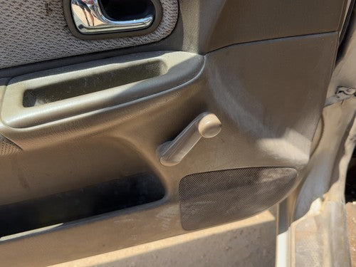 1999-2000 Mazda Protege Dx Driver Left Front Door Trim Panel Manual Brown
