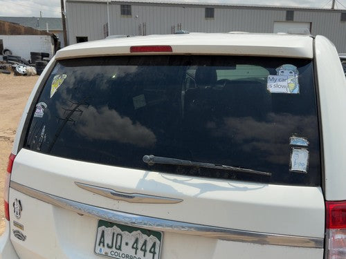 2011-2016 Chrysler Town & Country Back Glass Rear Window Oem 5182658Ab
