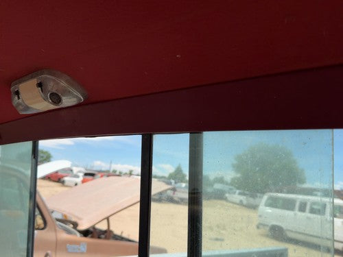 1987-1991 Ford F150 Pickup Standard Cab Back Glass Upper Plastic Trim Red