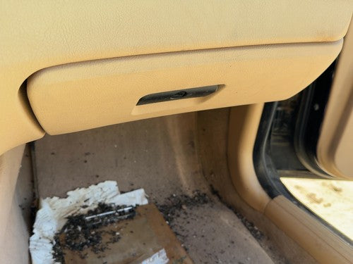 2001-03 BMW 530i Glove Box Assembly Complete Door with Latch OEM Tan