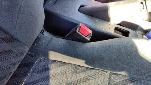 96-00 Honda Civic Passenger Right Front Seat Belt Buckle Receiver Oem Coupe Gray