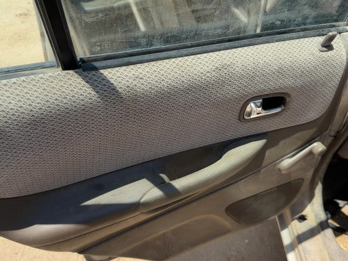 1999-2000 Mazda Protege Dx Driver Left Rear Door Trim Panel Manual Back Brown