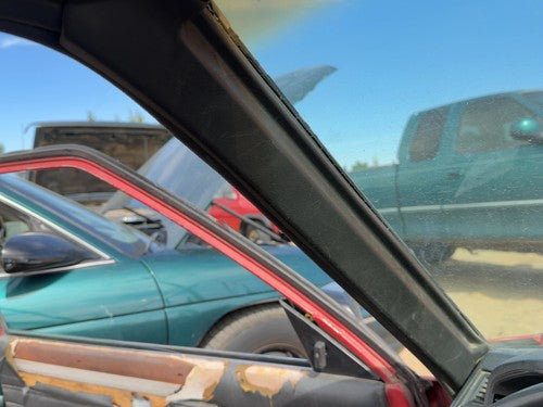 1987-1988 Toyota FX Driver Left A Pillar Trim Windshield Post Panel OEM Gray