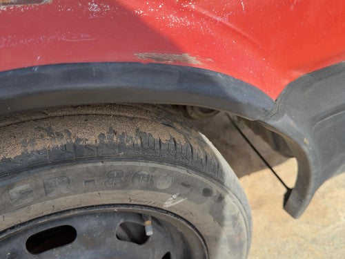 1988 Toyota Fx Passenger Right Front Wheel Flare Moulding Oem Fender Red