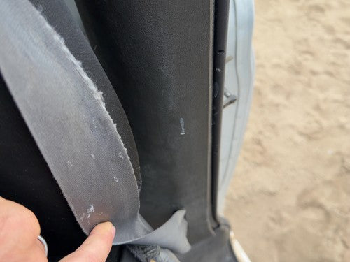 1996-2002 Chevy Express Van 2500 Driver Left Lower B-Pillar Trim Black