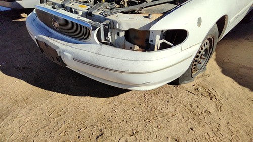 1997-2003 Buick Century Front Bumper Cover Assembly Oem White 12369156