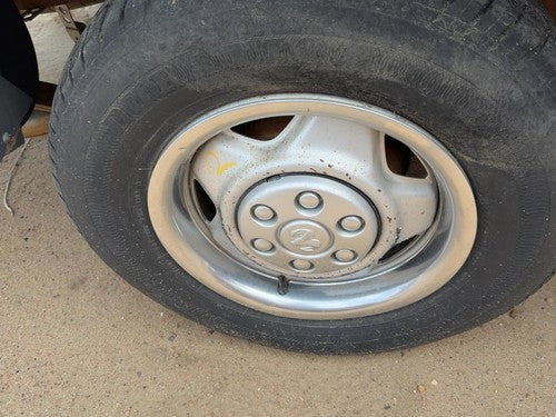 1991-1993 Dodge Dakota 15" Steel Wheel Oem Factory 5 Slot Rim #2 04284985