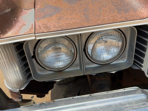 1974 Chevy Impala Passenger Right Head Light set with Trim Oem Front Lamp