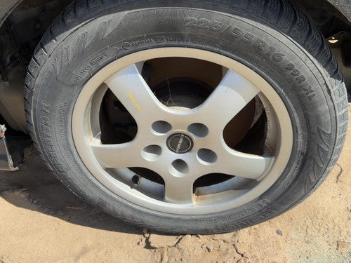 2001 BMW 530i 16x7 Aluminum Wheel OEM Factory Rim 5 Round Spoke 36111093526