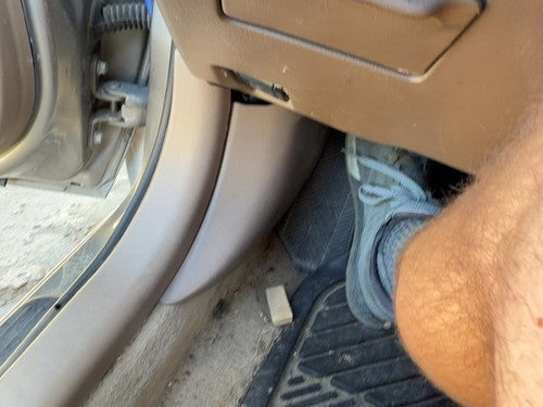 1997-2001 Toyota Camry Driver Left Lower Kick Trim Panel OEM Oak FT4