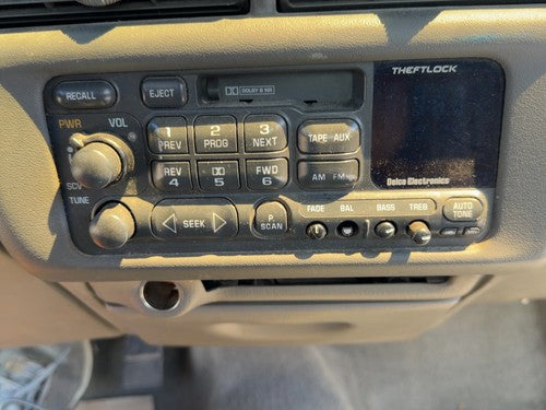 1996-2001 Chevy Lumina Factory AM FM Stereo Cassette Radio Music Search UL0 OEM