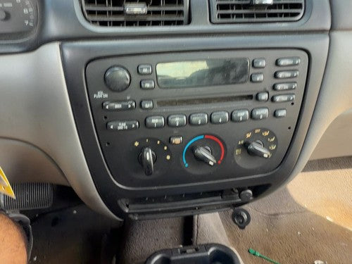 2000-2002 Ford Taurus Trim Bezel Around Radio Surround Dash Panel Oem Gray