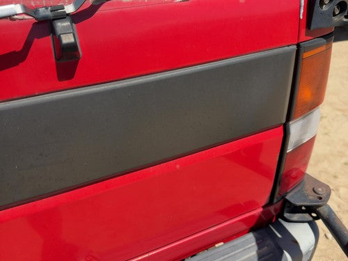 90-95 Nissan Pathfinder Hatch Trim Surround Panel Tail Liftgate Finish Red OEM