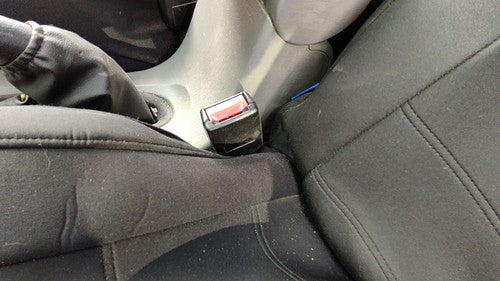 2000 01 Focus Station Wagon Driver Left Front Seat Belt Buckle Receiver Gray Ea