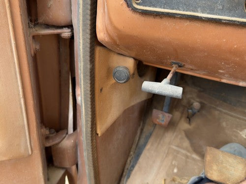 1980 Chevy Silverado C20 Driver Left Lower Kick Trim Panel Oem Tan