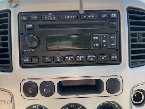 2005-2007 Ford Escape Stock Radio Oem Factory Stereo Cd Player 6 Disc In Dash
