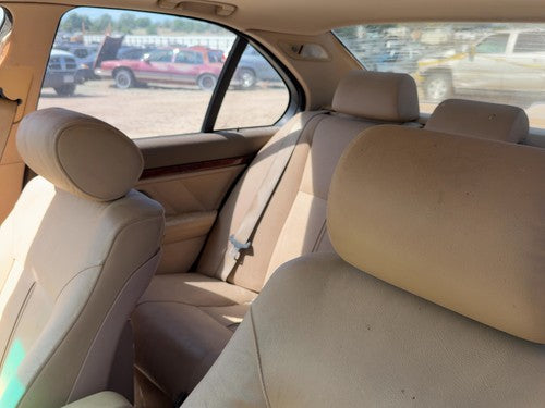 2001 BMW 530i Rear Headrest Sedan Folding Seat Leather Beige 52208198140