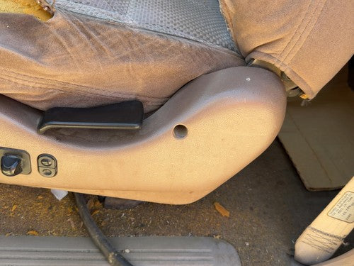91-94 Ford Explorer 2 Dr Driver Left Seat Switch with Trim Panel OEM Tan