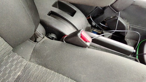 2006-2011 Chevy Hhr Passenger Right Front Seat Belt Buckle Receiver Black 19B