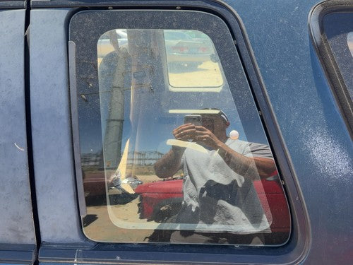 1991-1997 Ford Explorer 2 Dr Driver Left Rear Quarter Glass Back Side Window Oem