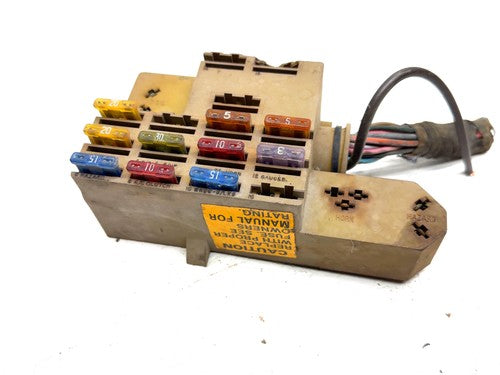 1981 Dodge D150 Dash Cabin Fuse Box Block Panel Oem