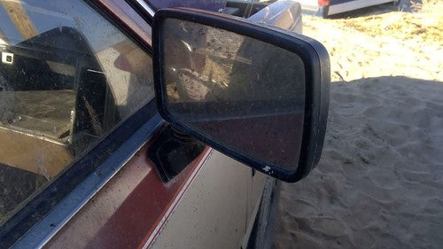 1981-1987 Isuzu Pup Pickup Passenger Right Side Mirror Door Mounted Oem
