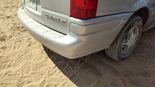 1997-2000 Chevy Venture Rear Bumper Cover Assembly Oem Back Silver 17U 12335848