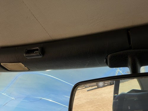 73-80 Mercedes 450SL 107 Driver Left Sun Visor Mount Trim Panel Black
