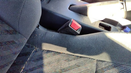 96-00 Honda Civic Passenger Right Front Seat Belt Buckle Receiver Oem Coupe Gray