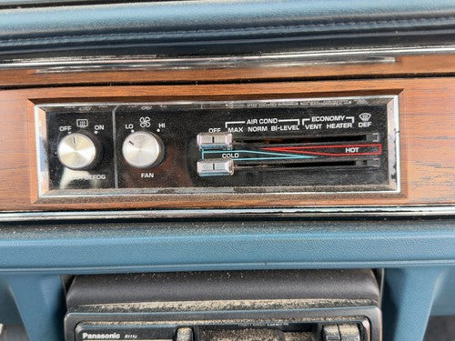 1986 Oldsmobile 98 Temperature Control Module In Dash Heater Ac Head Unit Oem