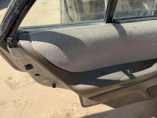 1999-2000 Mazda Protege Dx Driver Left Rear Door Trim Panel Manual Back Brown