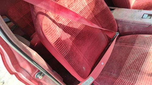 1990 Ford Bronco 2 Passenger Right Front Seat Belt Retractor Oem Shoulder Red