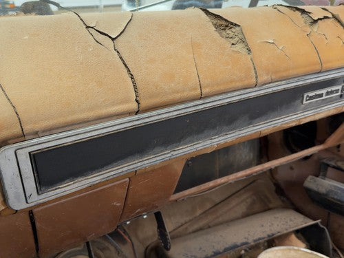 73-87 Chevy Silverado C20 Pickup Passenger Right Dash Trim Panel OEM