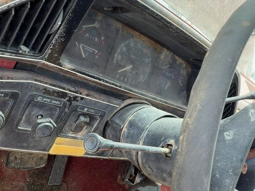 1987-1991 Ford F150 Steering Column Assembly Oem Red