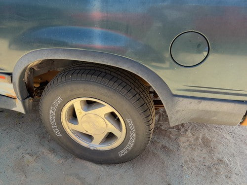 91-94 Ford Explorer 2 Dr Driver Left Rear Wheel Flare Moulding OEM Back
