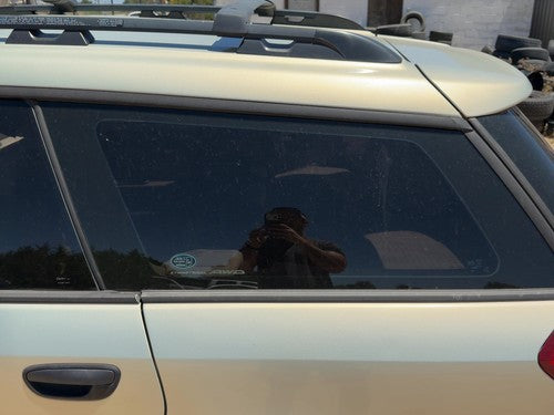 05-09 Subaru Legacy Outback Driver Left Rear Quarter Glass Back Side Window Oem