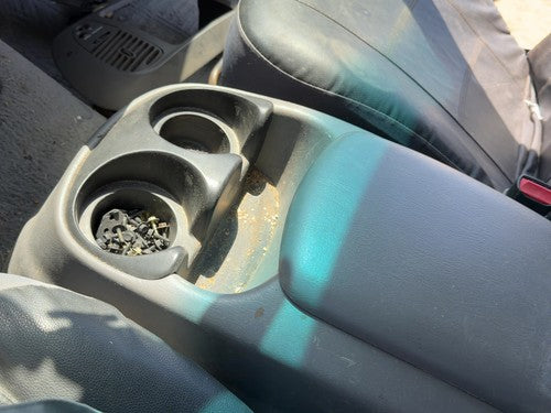 1997-2003 Ford F150 Complete Center Floor Console Assembly Gray F2