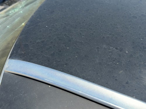 1980 Mercedes 450SL 107 Driver Left Chrome Trim Drip Rail on Roof OEM