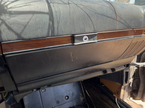 1980 Mercedes 450Sl 107 Glove Box Assembly Complete Door With Latch Oem Black