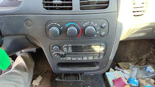 1998-2004 Dodge Intrepid Trim Bezel Around Radio Surround Dash Panel Oem Black