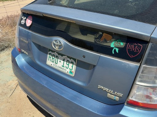 2004-2009 Toyota Prius Lower Back Glass Rear Window Oem 6482147021
