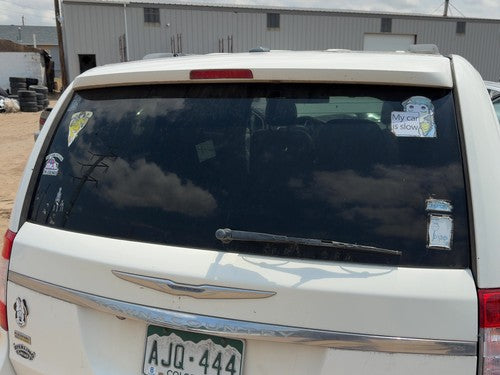 2011-2016 Chrysler Town & Country Back Glass Rear Window Oem 5182658Ab
