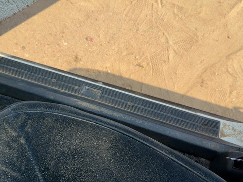 1986 Oldsmobile 98 Passenger Right Lower Sill Step Moulding Trim Panel Oem Blue
