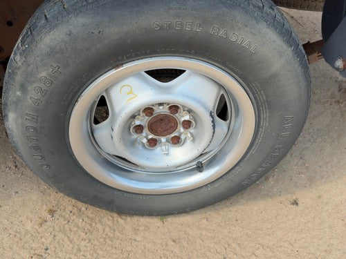 1991-1993 Dodge Dakota 15" Steel Wheel Oem Factory 5 Slot Rim #3 04284985