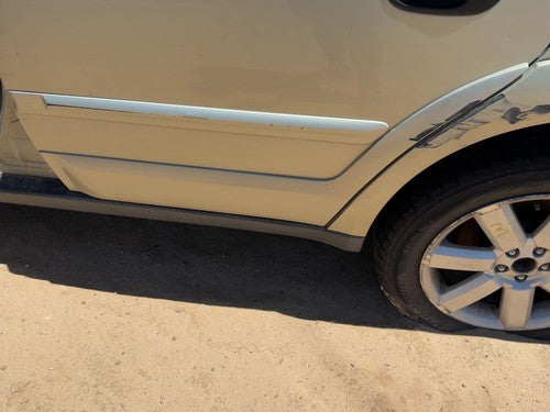 05-09 Legacy Outback Driver Left Rear Lower Moulding From Door Oem Gold 9J